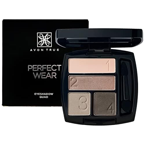 Avon True Colour Eyeshadow Quad in Stone Taupes Amazon.co.uk Beauty