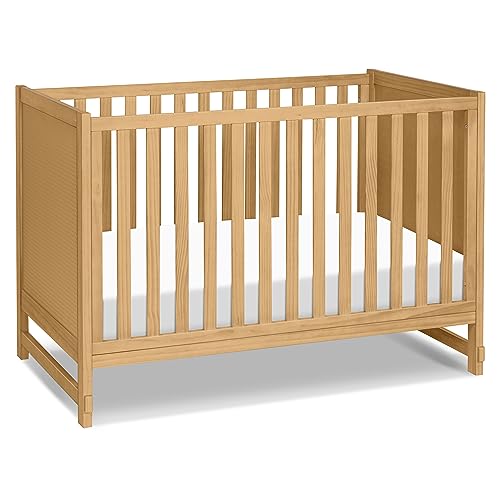 Davinci Margot 3-in-1 Convertible Crib in Honey GREENGUARD Gold Certified
