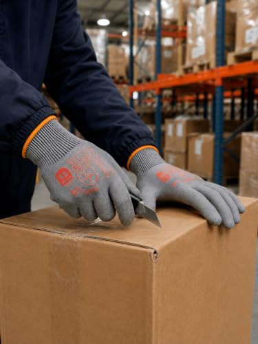 Lipropp Cut-Resistant Gloves ASNI A5 Safety Work Glove - image 8