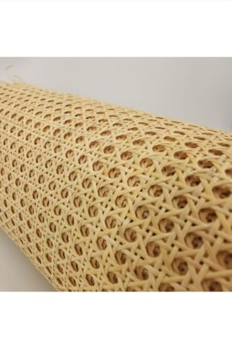 Image of Generic Cane Mat Roll - Bamboo Wood Cane Mat for Furniture Mesh Webbing - Rattan Roll for Basket Chair Cabinet Almirah Decoration - Weaving Furnishing (24 Inch & 5 Feet)
