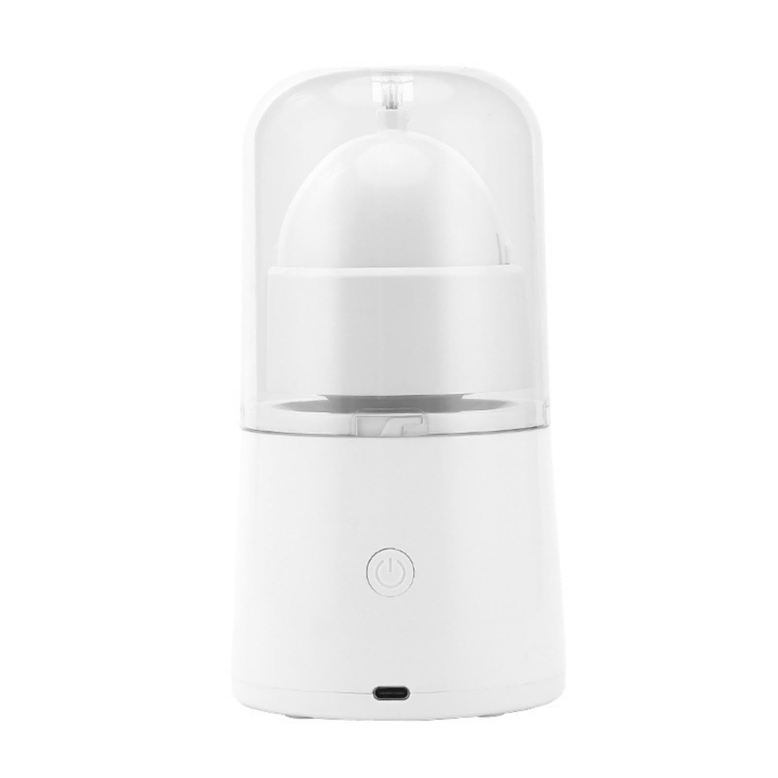 Electric Egg Shaker One-Button Egg Rotator with Dome Co | Electric Egg Shaker One-Button Rotator with Dome Cover Automatic Gadget for Home Cooks Parents Kitchen Meal Prep White-image-26