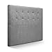 SUENOSZZZ-ESPECIALISTAS DEL DESCANSO Cabeceros de Cama 150 cm. Cabezales de Cama Acolchado Zurich. Cabezal tapizado ACUALINE limpiafacil. Cabeceros de Cama Matrimonio. Color Gris