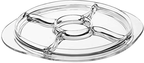 Vidivi - Plato reversible para servir 4 en 1 (32 x 36 cm)