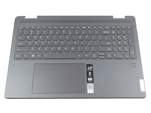 Laptop Storm Gray Top Cover Fingerprint Reader Us English Backlit Keyboard Pa...