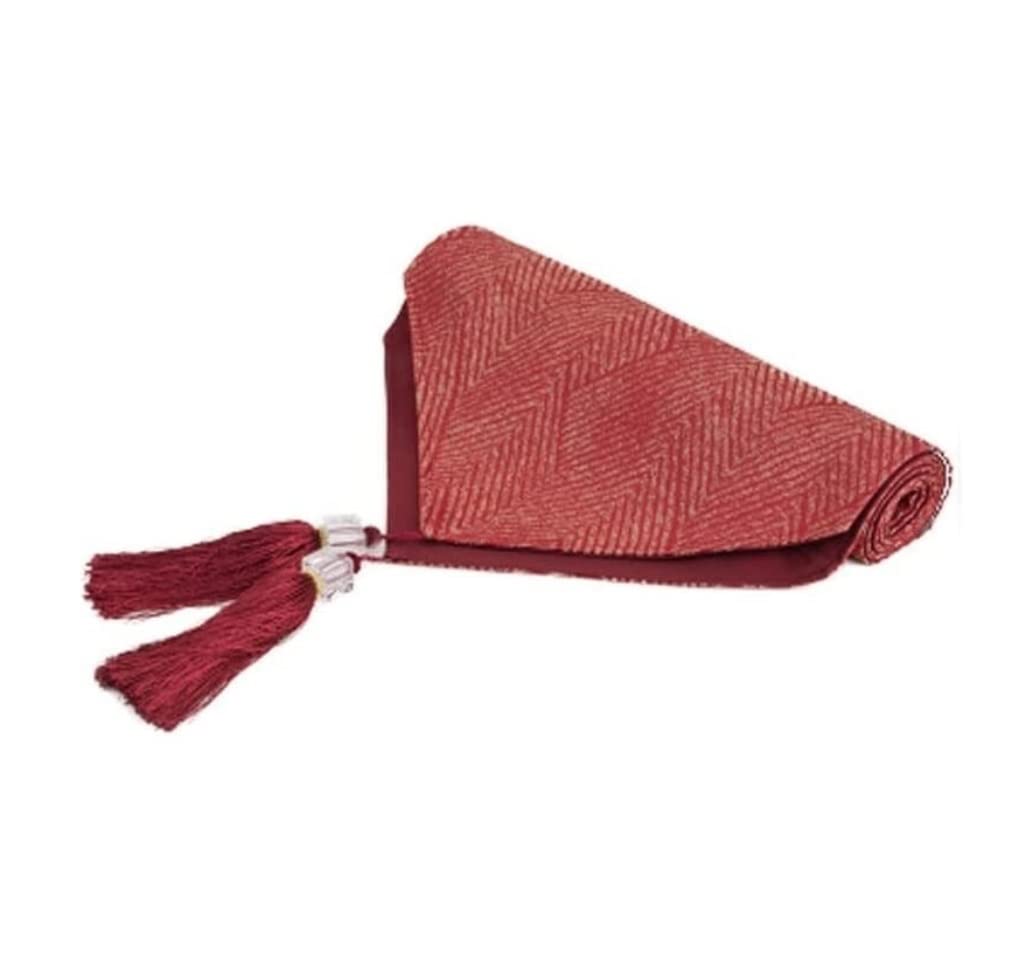 Runner para Mesa, Caminos De Mesa con Borlas, Mantel para Fiestas, Vacaciones, Decoración del Hogar, Regalo Mesa de Boda(B)