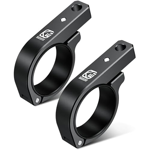 VAZESWIN 2PCS UTV Light Bar Mounts, Off-Road Light Bar Mounting Brackets