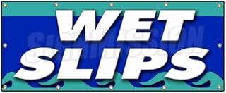48"x120" Wet Slips Banner Sign Boat Rental Storage Marina boatyard Marine