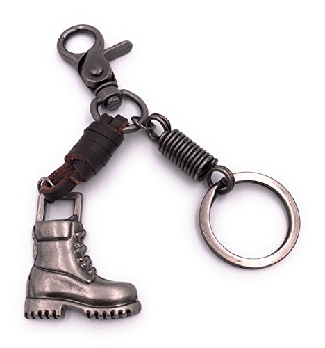 Preisvergleich Produktbild H-Customs Stiefel Boot Wanderschuh Schlüsselanhänger Anhänger aus Metall Taschenanhänger