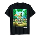 Nintendo Zelda Young Link Surrounded Graphic T-Shirt T-Shirt