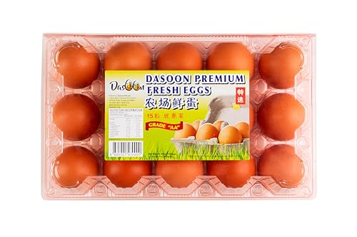 Dasoon Premium Fresh Eggs 60 grams (15 Piece)