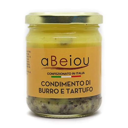 aBeiou. Mantequilla con Trufa Blanca Bianchetto 160g producto extra gourmet 100% italiano mantequilla premium trufa bianchetto italiana delicatessen sin conservantes ideal para regalos