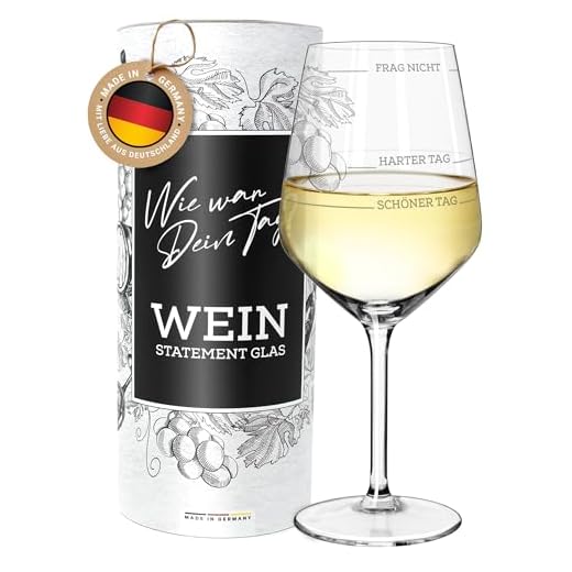 Weinglas XL | Guter Tag, Schlechter Tag, Frag nicht (530ml) | Wie war Dein Tag? | Lustiges Geschenk für Frauen & Männer | Geburtstagsgeschenk | Weißweingläser Rotweingläser