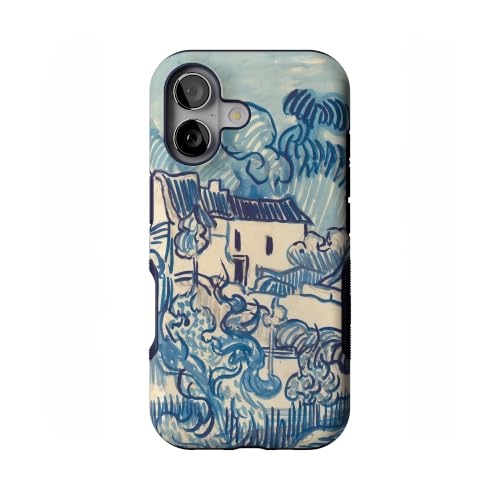 Casely iPhone 17 Case | Van Gogh | Landscape with Houses | Bold Protective Design | Compatible with MagSafe by Casely - Used condition - US$29.19