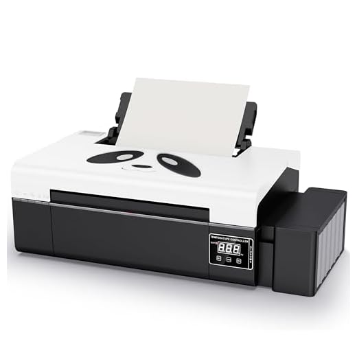 PUNEHOD A4 DTF Printer L805 Transfer Printer Built-in White Ink Circulation System for Dark/Light T-Shirt,Different Fabrics (Printer)