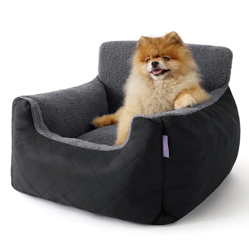 Lesure Hundesitz Auto Kleine Hunde - Wasserdichter Hundesitz Auto Rückbank, Hunde Autositz Für...