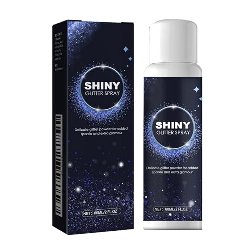 Shining Star Spray De Purpurina Para Cabello,Spray Polvo Con Purpurina,Espray De Brillo Corporal Temporal,Sprays De Brillo,Sprays Brillos Corporal,Sprayes De Purpurinas Para Halloween