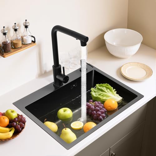 Fregadero-de-cocina-de-50-x-45-cm-de-acero-inoxidable-con-grifo-extraible-escurreplatos-escurridor-y-dispensador-de-jabon-color-negro-moderno-juego-completo