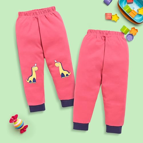Image of LuvLap Baby Boys & Girls 100% Cotton Pyjama Pack of 3