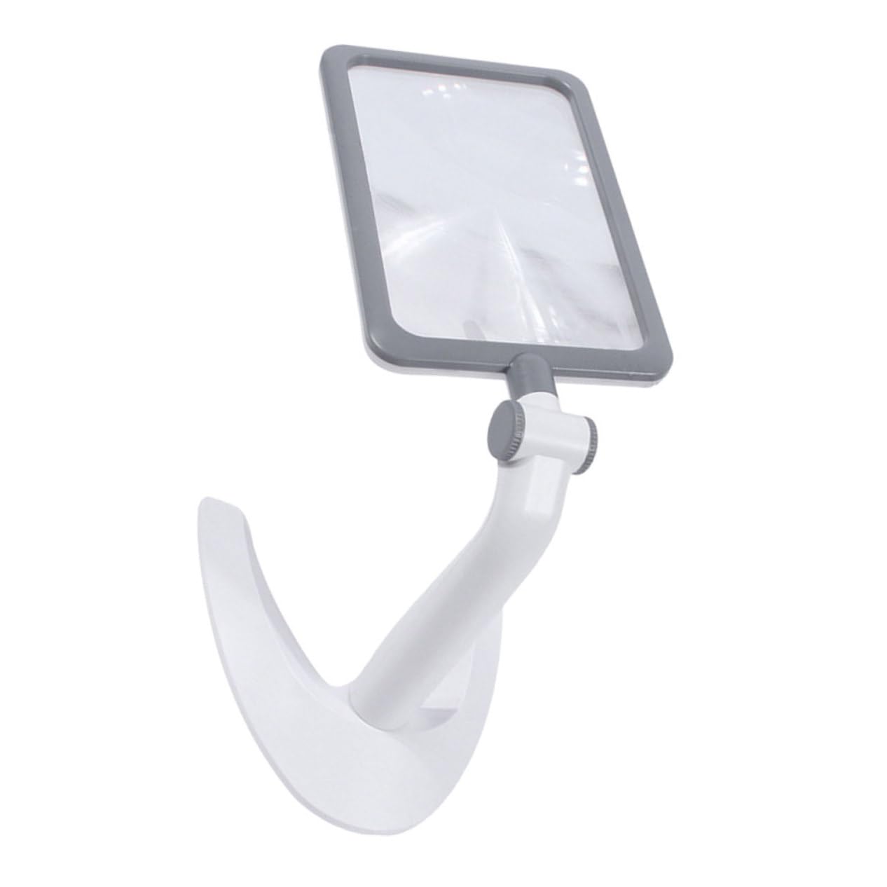 Healvian Handlupe mit 48 LED Lampen und 2,5-facher Vergrößerung Einstellbares Warmes und Kaltes Licht zum Lesen und Detaillierten Arbeiten für Senioren