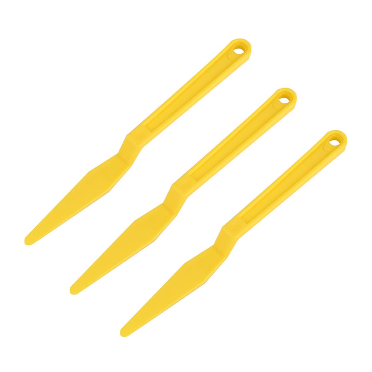 BESTonZON 3Pcs Car Body Wrap Scrapers Durable Vehicle Film Squeegee Bubble Removing Tools for Easy Vinyl Installation and Window Tinting Lightweight and Portable for Convenient Storage