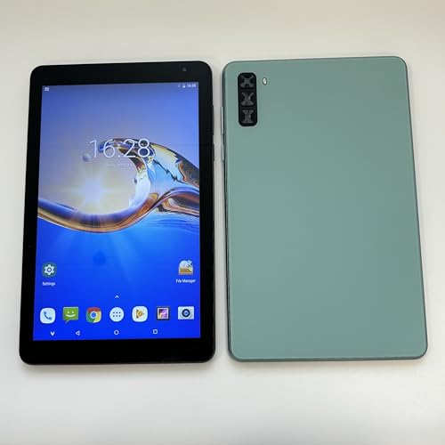 Image of Tablet with Keyboard,G1,10.1 inch Screen,3GB RAM,128G+128G Memory,4G LTE Android Tablet with Dual SIM Slots, 5MP+16MP Camera, 5000mAh Battery,Notebook Computer (Green, 5)