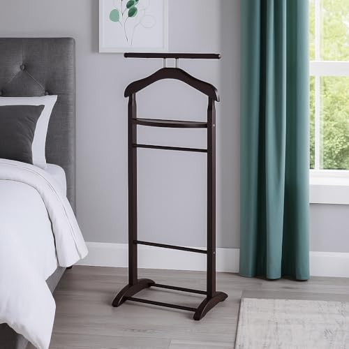 proman products knight valet sand with tie bar tray amp trouser bar