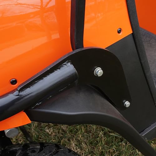 Image of Red Hawk BG-127 Front Brush Guard - Steel Compatible with /Replacement for E-Z-GO Express Golf Carts