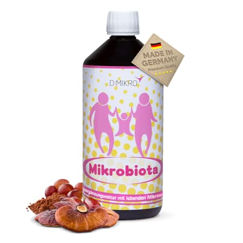Mikrobiota 1L - Effektive Mikroorganismen zum Einnehmen ! Nahrungsergänzungsmittel mit lebenden Mikroorganismen - 31 Bakterienstämme für die optimale Balance des Mikrobioms. (Mikrobiota Classic 1L)