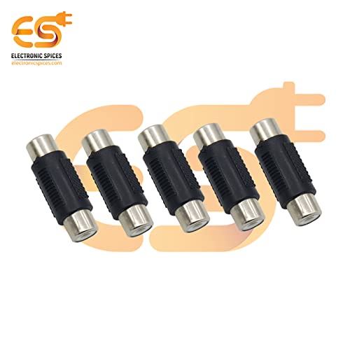 Image of Electronic Spices Single RCA coupler female to female audio connector (pack of 5)