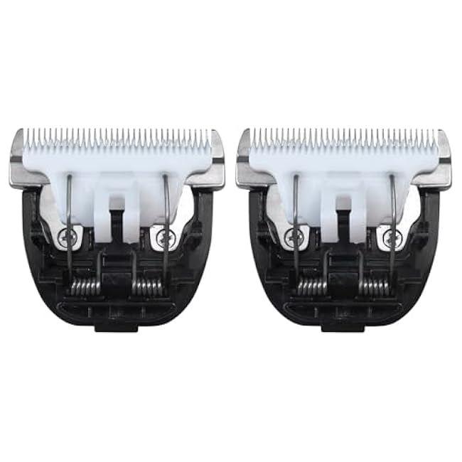 Loner Cat Clipper Blades Compatible for oneisall Low Noise Dog Clipper, 2 Packs Hair Blades for Pet Grooming,Updated-TMoTBfZY