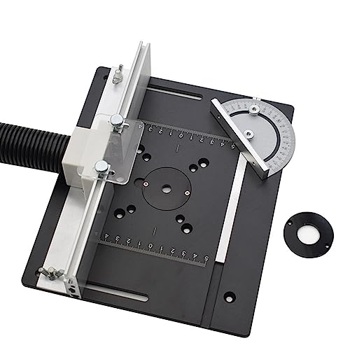 Plaque d'insertion pour table de défonceuse pour adapter une affleureuse sur établi rabattable - 6