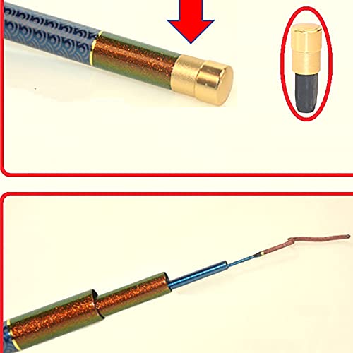 XMSIA Angeln 4,8m ultraleichte und super Harte Angelrute Handstange Angelrute im Freien Angelrute drehbar Angelliebhaber… – Bild 5