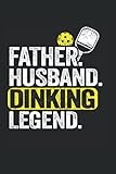Photo Gallery father. husband. dinking legend.: funny pickleball notebook / journal | 120 pages | lined paper | 6x9 inches | matte Photo Gallery father. husband. dinking legend.: funny pickleball notebook / journal | 120 pages | lined paper | 6x9 inches | matte