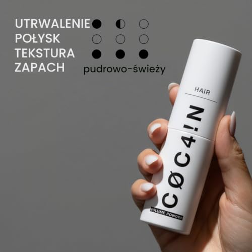 Puder do włosów o dużej objętości do delikatnych włosów | matowy puder do stylizacji dla natychmiastowej objętości i przyczepności | puder teksturowy | puder do włosów dla mężczyzn i kobiet