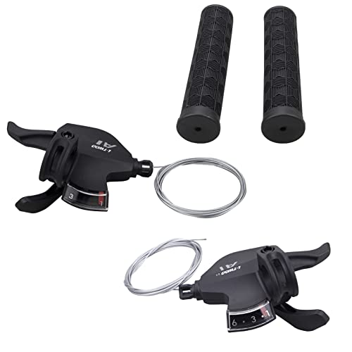 WEEROCK Bike Shifter Lever 18 Speeds 3X6 Thumb Gear Shift Le...
