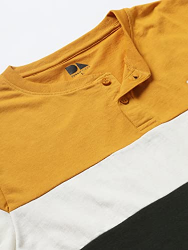 Image of Dennis Lingo Men's Slim Fit Mustard T-Shirt