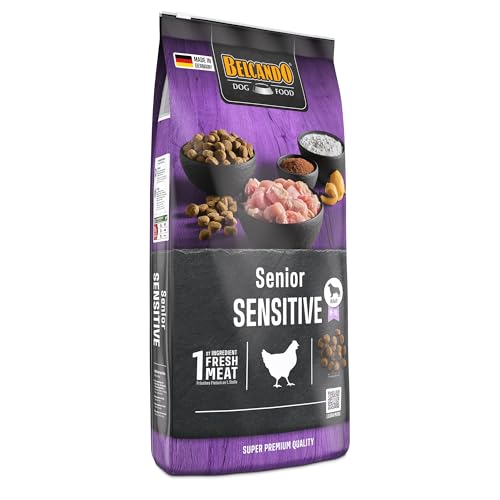 Belcando Senior Sensitive [12,5 kg] Hundefutter | Trockenfutter für ältere & empfindliche Hunde | Alleinfuttermittel für ältere Hunde Aller Rassen