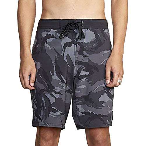 RVCA Va Tronco Costume a Boxer, Nero Mimetico, 62 Uomo