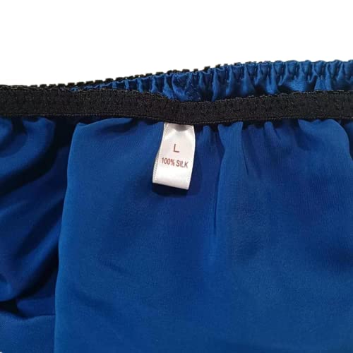 Men's Pure Silk Underpants Satin Briefs Bikini Underwear Sexy Panties For Men Underpants4