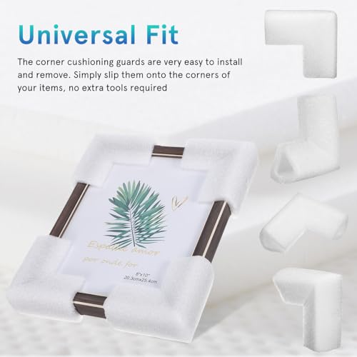 Image of SEWACC Pcs Corner Protectors for Packaging Picture Frame Corner Guards Cushioning Moving Protectors for Furniture