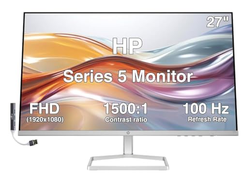 Amazon.co.jp: HP 27インチ 1080P コンピューターモニター シルバーと