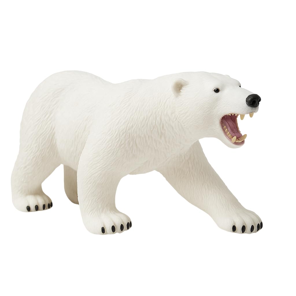 DTR Creation Polar Bear Plush Soft Toy with Soft Squeeze Animal