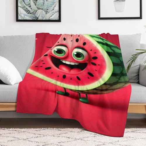 Pastèque couverture plaid lit canapé confortable 140×180 cm - 3