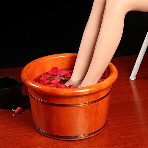 Bañera para pies de madera sólida 25 cm Katzowen miniatura 3