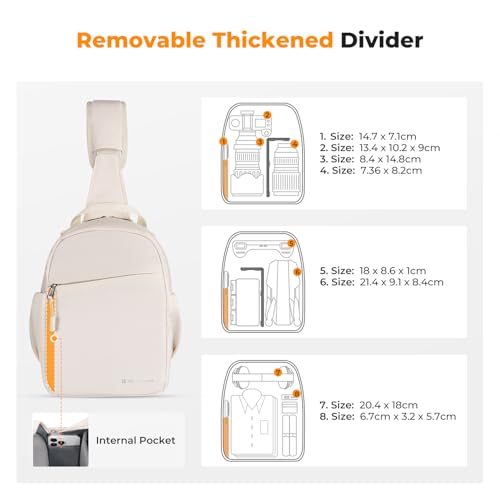 Funda Camara K&F CONCEPT y bandoleras para cámaras réflex con bolsillo interior 2