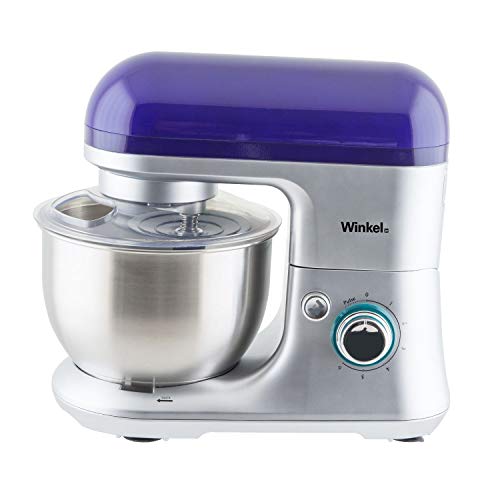 Winkel RX60 - Robot de cocina multifunción, batidora amasadora, 650 W, color morado