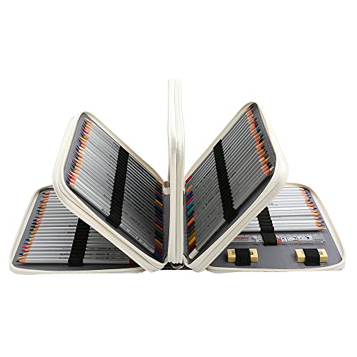 Image of 184 Slots Pencil Case Organizer w /Removal Handle Strap