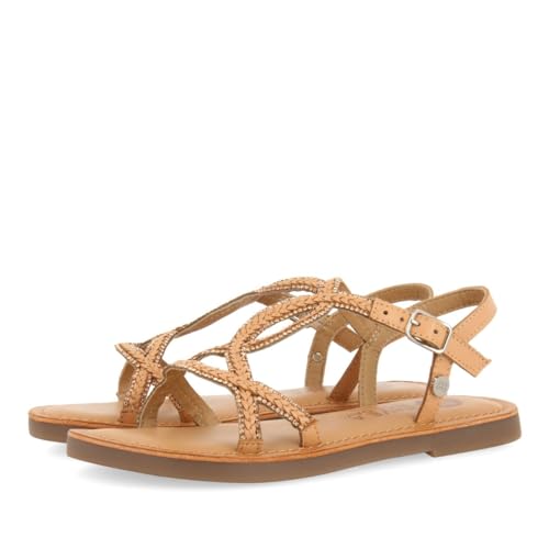 GIOSEPPO Girls Modern Sandal, Nude, 7 Big Kid