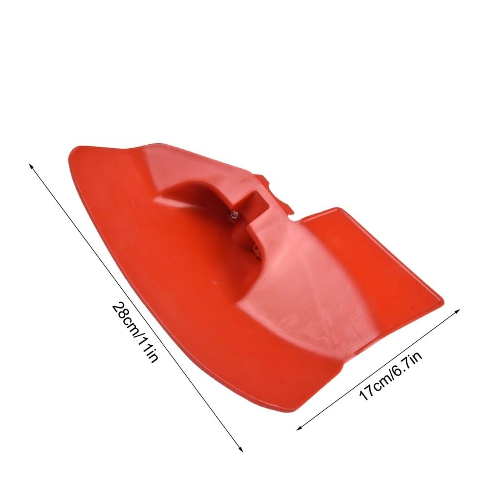 Protector de Repuesto for cortacésped (280 x 170 mm), Compatible con desbrozadora de Eje de jardín de 24, 26 y 28 mm.
