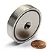 CMS Magnetics® Powerful Neodymium Cup Magnet 150 lb Pulling Power 1.89